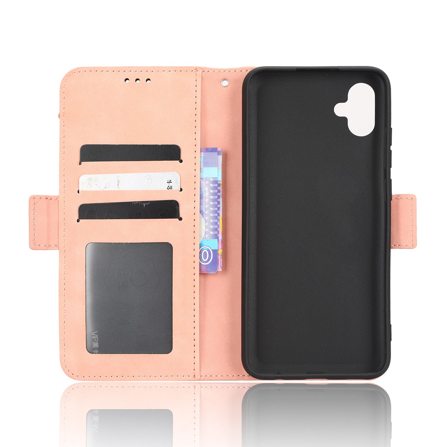 For Samsung Galaxy A04e 4G F04 4G M04 4G Full Protection PU Leather Phone Case Card Holder Magnetic Flip Cover Wallet Stand For Samsung Galaxy A04e 4G F04 4G M04 4G Full Protection PU Leather Phone Case Card Holder Magnetic Flip Cover Wallet Stand